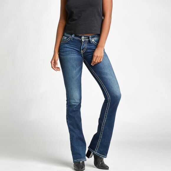 Silver Jeans Suki Bootcut Size 28 Short‎ NWT in packaging - Picture 4 of 7